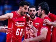 والیبال ایران فینالیست آسیا شد