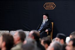 دومین شب عزاداری فاطمیه با حضور رهبر انقلاب اسلامی برگزار شد

