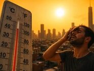 هشدار نارنجی گرما در بوشهر؛ دما از ۵۰ درجه عبور می‌کند