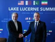 دیدار وزیران خارجه ایران و سوئیس در بورگن‌اشتوک