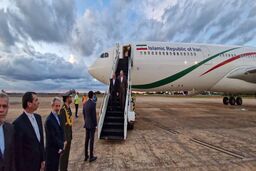 دبیر شورای عالی امنیّت ملی، برای شرکت در اجلاس امنیّتی بریکس وارد برزیل شد