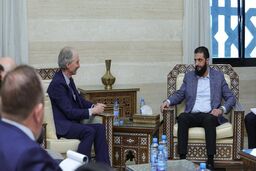 دیدار فرستاده ویژه سازمان ملل به دمشق با ابو محمد الجولانی