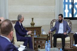 دیدار فرستاده ویژه سازمان ملل به دمشق با ابو محمد الجولانی