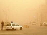 سرعت طوفان در زابل به ۱۰۱ کیلومتر رسید