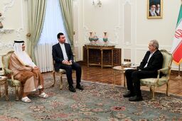 دیدار پزشکیان با نخست‌وزیر قطر در تهران