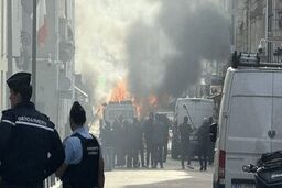 انفجار در نزدیک دفتر نخست وزیری فرانسه