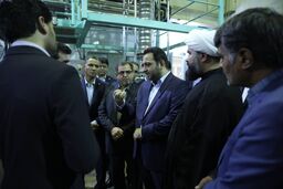 بازدید مدیرعامل بانک صادرات ایران از شرکت‌های صنعتی کاشمر
