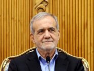 دیدار پزشکیان و رئیس‌جمهور پاکستان در اسلام‌آباد