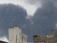 تبادل آتش هوایی؛ فرودگاه صنعا هدف ائتلاف سعودی و پاسخ موشکی یمن به فرودگاه ابها

