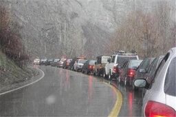جاده کرج ـ چالوس بازگشایی شد