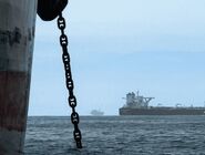 هدف قرار گرفتن یک نفتکش در تنگه هرمز
