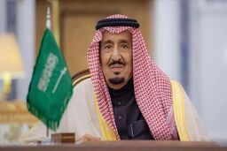 بستری شدن ملک سلمان در بیمارستان ریاض
