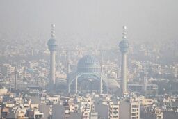 وضعیت قرمز آلودگی هوا در کلانشهر اصفهان

