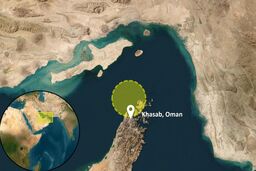آتش‌سوزی و غرق شدن یک فروند لنج در تنگه هرمز + نجات ایمن خدمه

