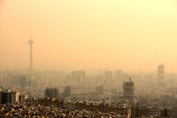 احتمال وقوع طوفان گرد و خاک در تهران
