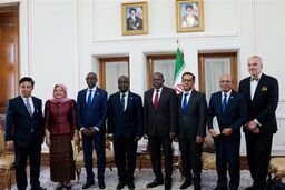 آغاز مأموریت دیپلماتیک ۹ سفیر جدید در تهران