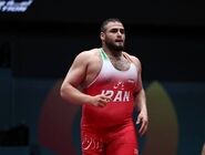 ویدئو/ صعود متقدرانه فردین هدایتی به فینال کشتی فرنگی قهرمانی جهان/ فقط 80 ثانیه زمان لازم داشت 