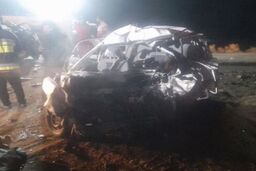 تعداد کشته‌های تصادف مرگبار جاده ساوه - همدان به 8 نفر رسید