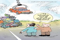 واردات خودروهای کارکرده/کاریکاتور کیوان زرگری